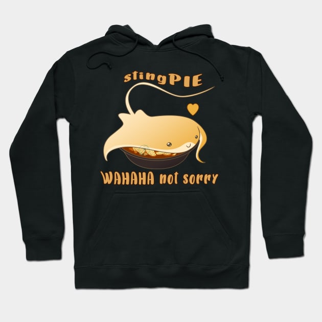 Sting PIE humor cuteness Hoodie by JuditangeloZK